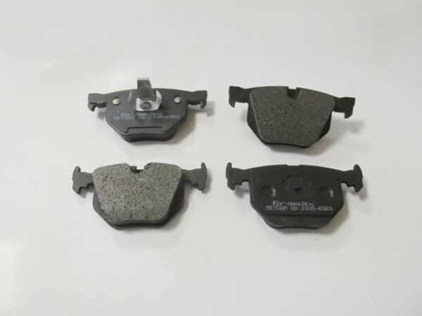 BMW 7 SERI- E65- 02/05; ARKA FREN BALATASI (KABLOSUZ)(DİSK) (121,9X58,1X16,3/123x59,3x16,30)(BRA