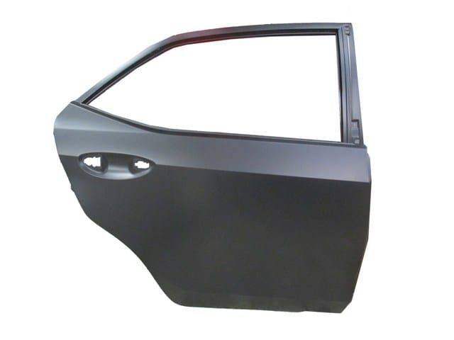 TOYOTA COROLLA- NDE180- 13/18; ARKA KAPI KOMPLE SAĞ SİYAH (BAND DELİKSİZ) (İCELİ/ÇEKOMASTİKLİ) (TW)