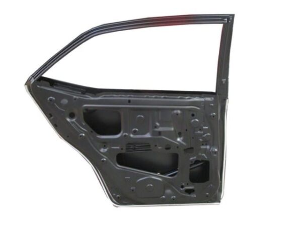 TOYOTA COROLLA- NDE180- 13/18; ARKA KAPI KOMPLE SOL SİYAH (BAND DELİKSİZ) (İCELİ/ÇEKOMASTİKLİ) (TW)