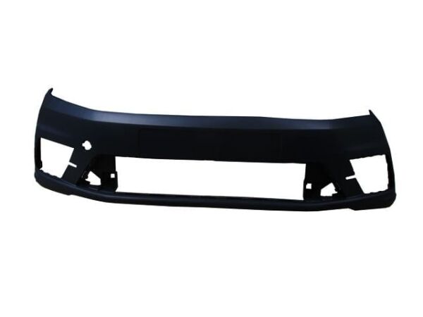 VOLKSWAGEN CADDY- 15/20; ÖN TAMPON SİYAH (SİS/PANJUR DELİKLİ) (TW)