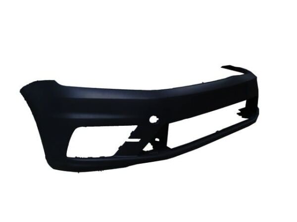 VOLKSWAGEN CADDY- 15/20; ÖN TAMPON SİYAH (SİS/PANJUR DELİKLİ) (TW)