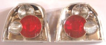 VOLKSWAGEN GOLF- 3- 92/98; MODİFİYE STOP LAMBASI SAĞ/SOL SET 2 PARÇA NİKELAJLI (TYC)