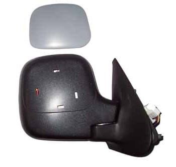 PEUGEOT PARTNER- 96/02; KAPI AYNASI SAĞ ELEKTRİKLİ/ISITMALI GRİ KAPAKLI 5FİŞLİ (TW)