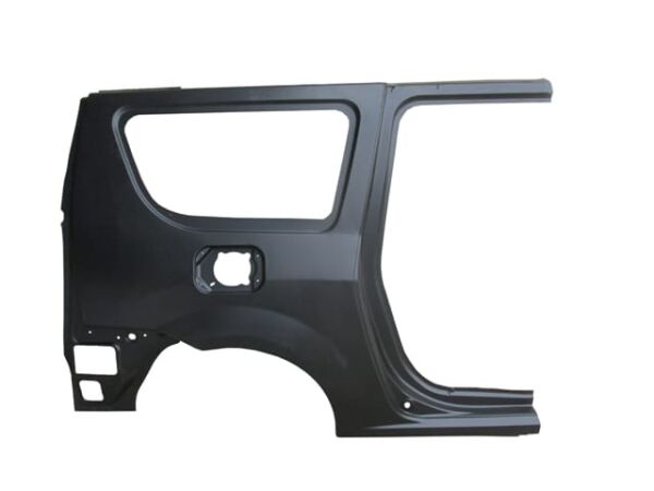 DACIA LOGAN- MCV- 06/08; ARKA ÇAMURLUK KOMPLE SAĞ (CAMLI TİP)(TAVANA KADAR)(YAKIT DEPO DELİKLİ)