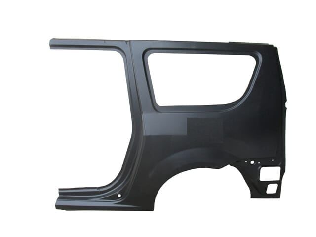 DACIA LOGAN- MCV- 06/08; ARKA ÇAMURLUK KOMPLE SOL (CAMLI TİP)(TAVANA KADAR)