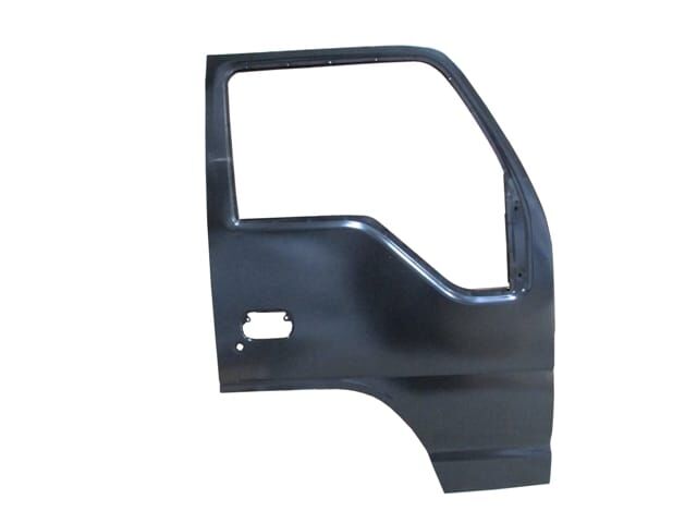 ISUZU NKR- ŞAMPİYON- 97/06; ÖN KAPI KOMPLE SAĞ (AYNA DELİKSİZ) GRİ BOYALI (TEK TEKER) (BFN)