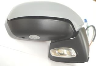 CITROEN C4 PICASSO- 07/12; KAPI AYNASI SAĞ ELEKTRİKLİ/ISITMALI/SENSÖRLÜ/SİNYALLİ/GRİ KAPAKLI 9 P