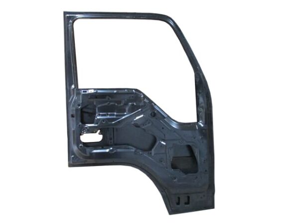 ISUZU NKR- ŞAMPİYON- 97/06; ÖN KAPI KOMPLE SOL (AYNA DELİKSİZ) GRİ BOYALI (TEK TEKER) (BFN)