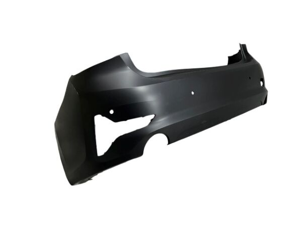 BMW 3 SERI- G20- 19/22; ARKA TAMPON ASTARLI SİYAH/4 SENSÖR DELİKLİ (TYG)