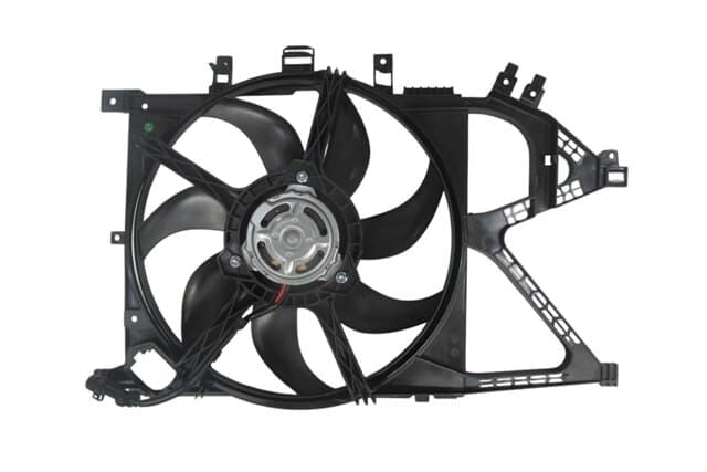 OPEL CORSA- C- 00/03; RADYATÖR FAN DAVLUMBAZI KOMPLE 1.4 (7 KANAT) (MOTORLU) (ORİS)