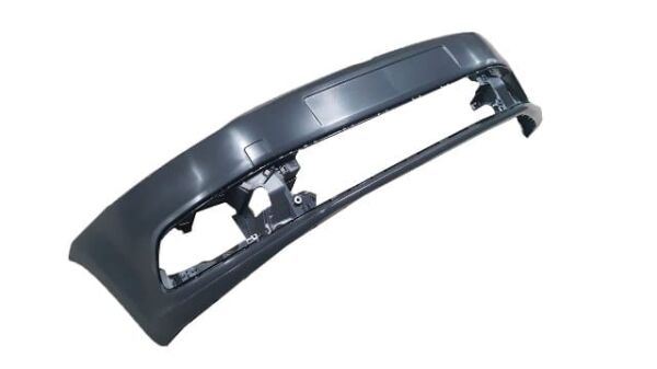 VOLKSWAGEN POLO- 6- 14/17; ÖN TAMPON SİYAH (SİS DELİKLİ/ÇEKİ DEMİRİ KAPAKLI) (EUROBUMP)