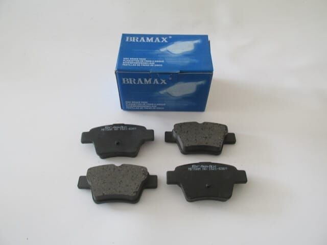 PEUGEOT 307- 01/05; ARKA FREN BALATASI (KABLOSUZ)(DİSK) (94.5x46.77x16.9)(BRAMAX)