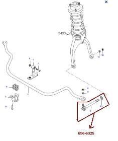 KIA SPORTAGE- 05/08; ÖN VİRAJ DEMİRİ ALT BAĞLANTI ROTİLİ SAĞ/SOL AYNI (ADET) (SH)
