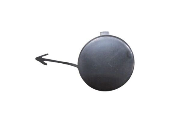 PORSCHE PANAMERA- 16/19; ÖN TAMPON ÇEKİ DEMİRİ KAPAĞI SİYAH (TW)