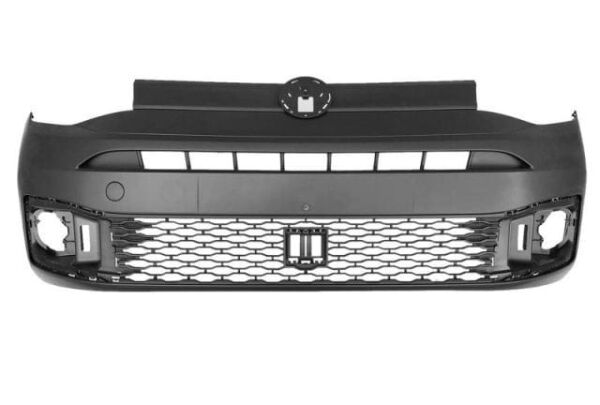 VOLKSWAGEN CADDY- 21/25; ÖN TAMPON PANJURLU/SİS DELİKLİ/CARGO MAXI SİYAH (ITALYA)