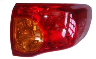 TOYOTA COROLLA- E150- 07/10; DIŞ STOP LAMBASI SAĞ KIRMIZI/SARI