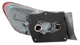 TOYOTA COROLLA- E150- 10/13; DIŞ STOP LAMBASI SAĞ KIRMIZI/BEYAZ (CASP)