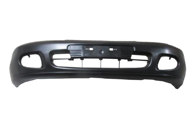 MITSUBISHI CARISMA- 97/00; ÖN TAMPON SİYAH (KAPLAMASIZ/SİS DELİKLİ TW)