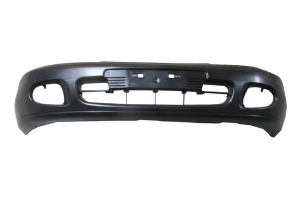 MITSUBISHI CARISMA- 97/00; ÖN TAMPON SİYAH (KAPLAMASIZ/SİS DELİKLİ TW)