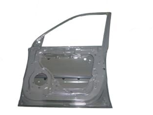 KIA SPORTAGE- 09/10; ÖN KAPI KOMPLE SAĞ BAND DELİKLİ GRİ BOYALI ÇELİK BARLI (İCELİ/TENASONLU) (B