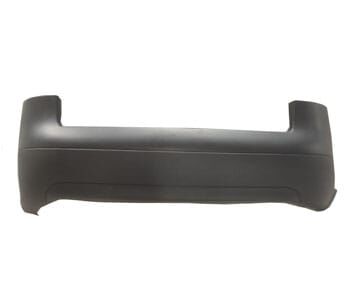 AUDI A6- 98/01; ARKA TAMPON MAT SİYAH (KARLIKLI KOMPLE)