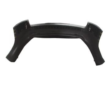 AUDI A6- 98/01; ARKA TAMPON MAT SİYAH (KARLIKLI KOMPLE)