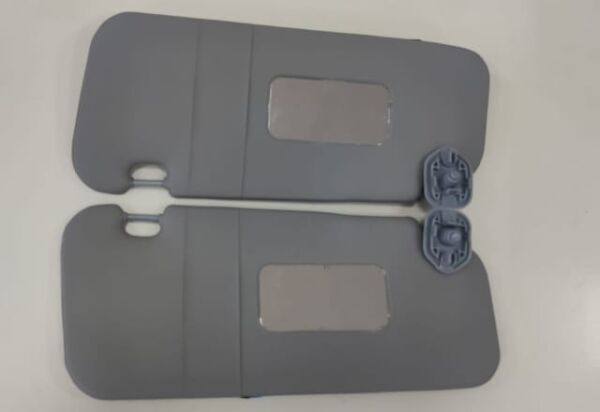 PEUGEOT 307- 06/08; GÜNEŞLİK GRİ SAĞ/SOL SET 2 PARÇA