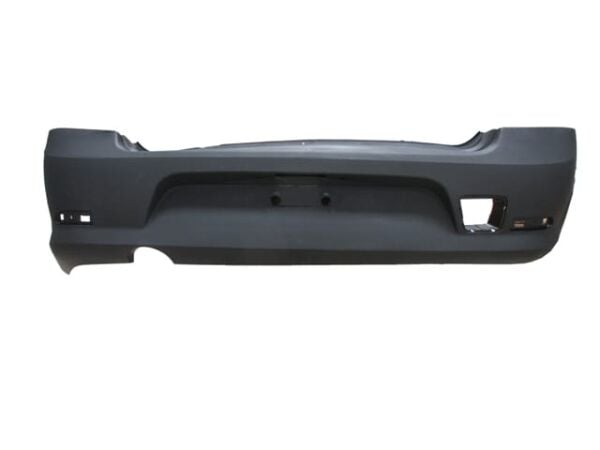 DACIA LOGAN- 09/12; ARKA TAMPON SİYAH (REFLEKTÖR DELİKLİ)