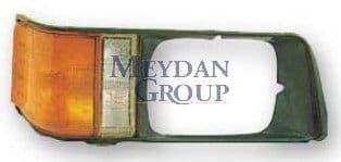 MITSUBISHI L300- MİNİBÜS- 88/97; FAR ÇERÇEVELİ SİNYAL SAĞ SARI/BEYAZ (FPI)