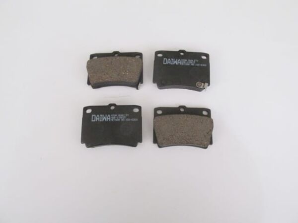 MITSUBISHI PAJERO- 07/16; ARKA FREN BALATASI 2,5/3,0 (DİSK)(78,8X55,2X15) (DAIWA)