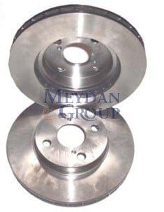 TOYOTA COROLLA- HB- 02/04; ÖN FREN DİSKİ (HAVALI)(ADET) 1.4/1.6cc (255X25X55X49X4-2)(DAIWA)