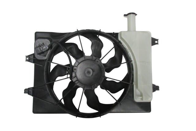 HYUNDAI ELANTRA- 16/18; RADYATÖR FAN DAVLUMBAZI KOMPLE BENZİNLİ (7 KANAT) (SU BİDONLU/MOTORLU)(ORİS)