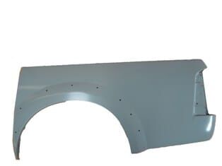 FORD RANGER- PICK UP- 10/12; ARKA ÇAMURLUK SOL ÇİFT KABİN DODİK DELİKLİ/GRİ BOYALI YANPANEL (ORJ.)