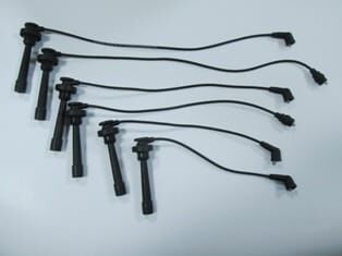 MITSUBISHI PAJERO- 92/97; BUJİ KABLOSU TAKIM (24V)(6G72-6G74)3.0/3.5 cc (6 SİLİNDİR)(YOW JUNG)