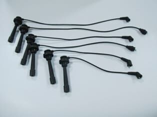 MITSUBISHI PAJERO- 92/97; BUJİ KABLOSU TAKIM (24V)(6G72-6G74)3.0/3.5 cc (6 SİLİNDİR)(YOW JUNG)