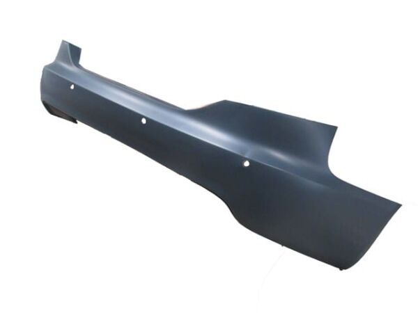 AUDI A6- 05/09; ARKA TAMPON SİYAH KOYU GRİ (PARK SENSÖR DELİKLİ) TW)