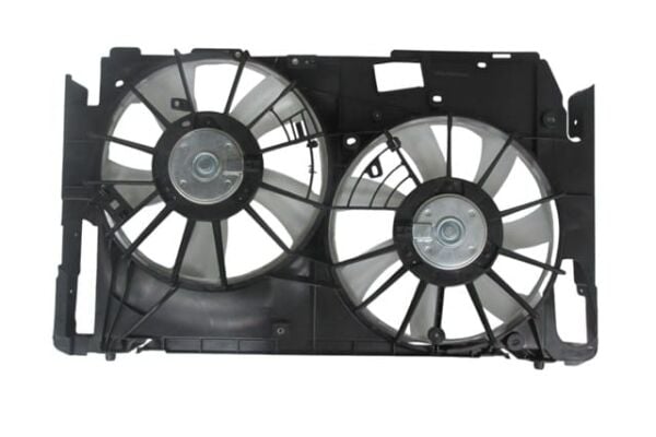 TOYOTA RAV4- 04/12; RADYATÖR VE KLİMA FAN DAVLUMBAZI KOMPLE ÇİFTLİ (5+7 KANAT) (MOTORLU) (ORİS)