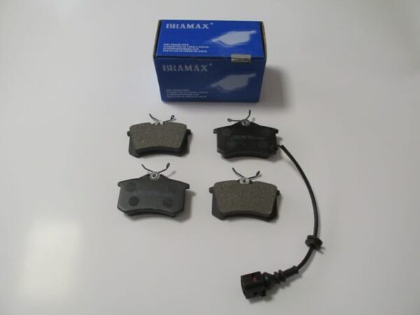 VOLKSWAGEN GOLF- 4- 98/04; ARKA FREN BALATASI (1 KABLOLU) (DİSK) (87X52,8X16,8) (BRAMAX)