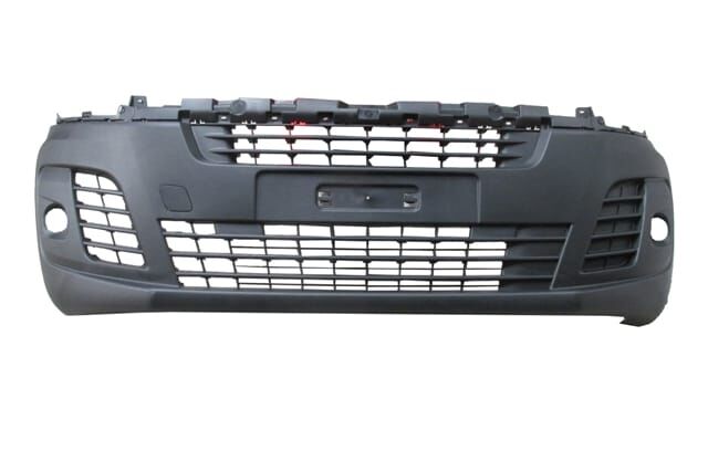 PEUGEOT EXPERT- 17/23; ÖN TAMPON SIYAH (SIS DELIKLI)ÇEKI KAPAKLI  (TW)