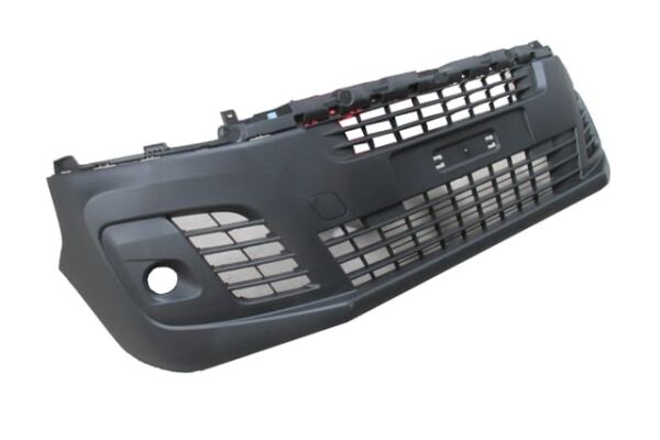 PEUGEOT EXPERT- 17/23; ÖN TAMPON SIYAH (SIS DELIKLI)ÇEKI KAPAKLI  (TW)