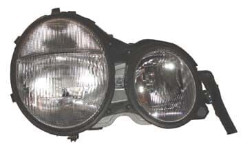 MERCEDES E CLASS- W210- 96/99; FAR LAMBASI SAĞ VAKUM AYARLI H7/H7 (ÇİZGİLİ CAMLI) (DJAUTO)