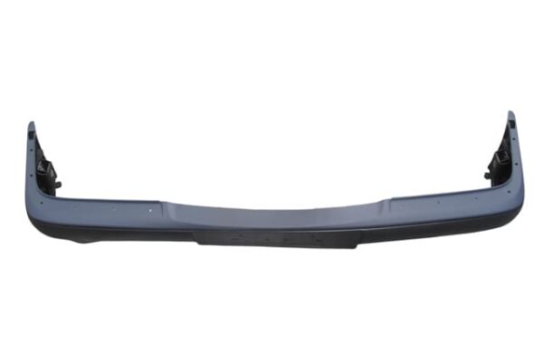 MERCEDES E CLASS- W210- 96/99; ÖN TAMPON GRİ (SİS DELİKLİ/DARBE EMİCİLİ/BANDLI)(ELEGANCE/AVANGARD)