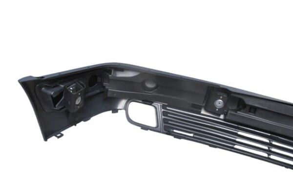 MERCEDES E CLASS- W210- 96/99; ÖN TAMPON GRİ (SİS DELİKLİ/DARBE EMİCİLİ/BANDLI)(ELEGANCE/AVANGARD)