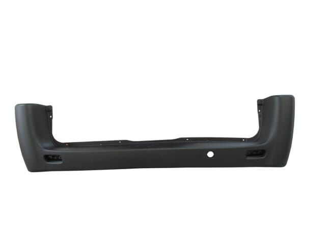 PEUGEOT EXPERT- 07/09; ARKA TAMPON SİYAH (SENSÖR DELİKSİZ/REFLEKTÖR DELİKLİ (UZUN ŞASE) (İTALYA)