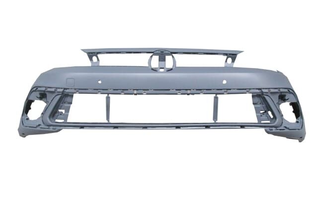 VOLKSWAGEN POLO- 8- 21/25; ÖN TAMPON ASTARLI GRİ/BRAKETLİ/2 SENSÖR DELİKLİ (TYG)