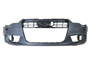 AUDI A6- 12/14; ÖN TAMPON (ASTARLI SENSÖR VE FAR YIKAMA DELİKLİ/SİS DELİKLİ) (TYG)