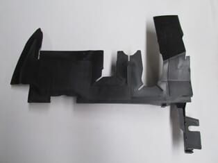 SKODA OCTAVIA- 10/12; ÖN PANEL YAN KORUMA PLASTİĞİ SOL (TW-Y)