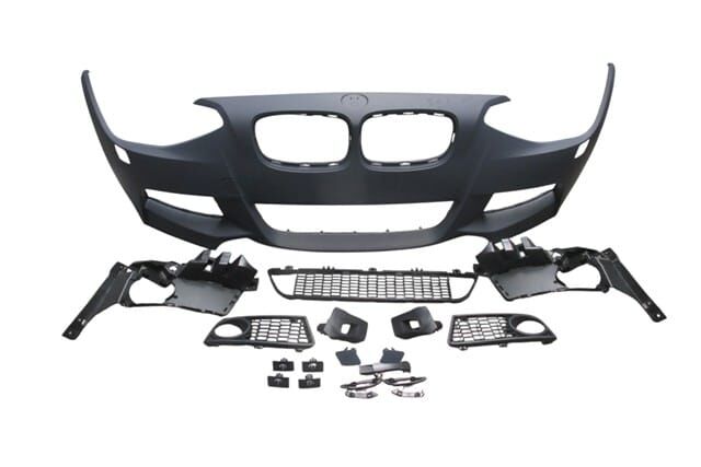 BMW 1 SERI- F20- 12/15; ÖN TAMPON ASTARLI(SİS D.Lİ KAPAK/IZGRALI TAKIM/F.YIK.LI/SENSÖR DLİKLİ)M-TECH