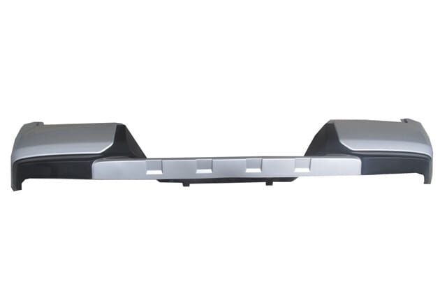 MITSUBISHI L200- PICK UP- 19/22; ARKA TAMPON DIŞ KAPLAMA GRİ/SİYAH (PLASTİK)(ORİJİNAL)