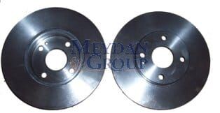 MAZDA 323- HB- 90/95; ÖN FREN DİSKİ (HAVALI)(ADET) 1.3/1.5/1.8cc (257X22X55X45X4-1)(DAIWA)
